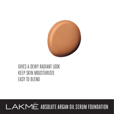 LAKMĒ ABSOLUTE ARGAN OIL SERUM FOUNDATION