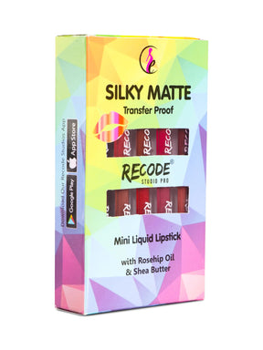Recode Silky Matte Lipstick- 15ml (1.50ml x 10)