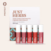 Just Herb Enriched Matte Liquid Lipstick Kit- Set of 5