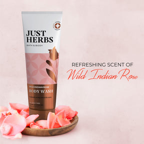 Just Herbs Wild Indian Rose Body Wash