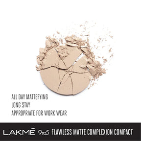 LAKMÉ 9TO5 FLAWLESS MATTE COMPLEXION COMPACT