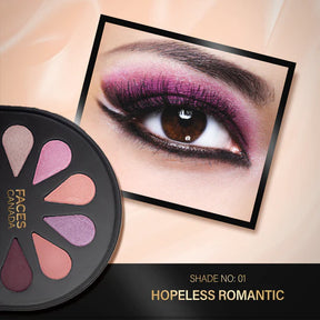 Faces canada 6 in 1 Eyeshadow Palette Glam up Your Eyes with 6 Intense Shades