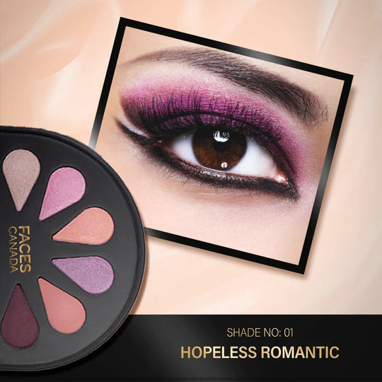 Faces canada 6 in 1 Eyeshadow Palette Glam up Your Eyes with 6 Intense Shades