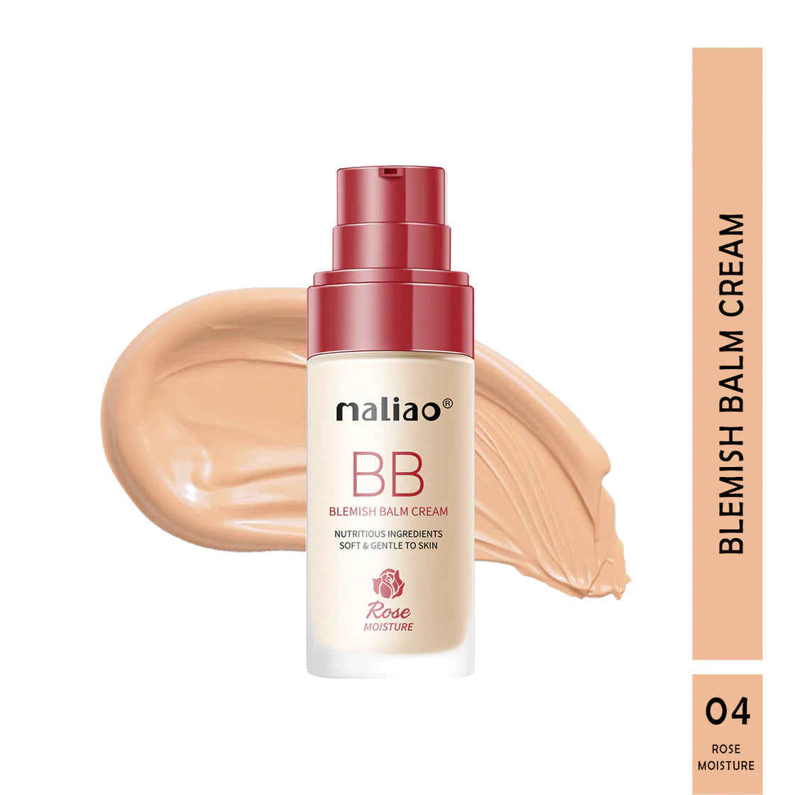 Maliao BB Blemish Balm Rose Moisture Foundation - Radiant Complexion