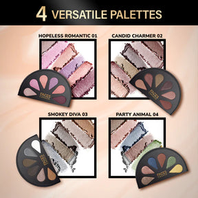 Faces canada 6 in 1 Eyeshadow Palette Glam up Your Eyes with 6 Intense Shades