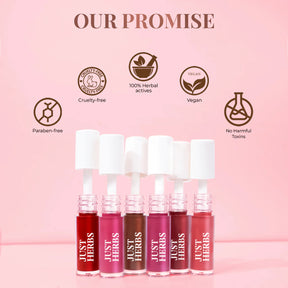 Just Herb Enriched Matte Liquid Lipstick Kit- Set of 5