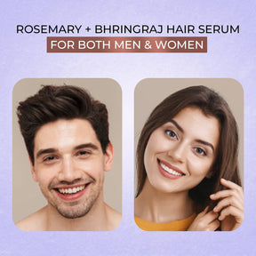 JUST HERBS Hair Serum with Rosemary and Bhringraj