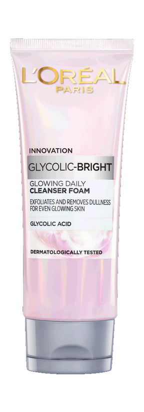 L’Oréal Paris Glycolic Bright Daily Foaming Face Cleanser