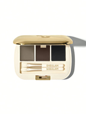 SHEGLAM EXPERT EYEBROW PALETTE - 101 DARK BROWN