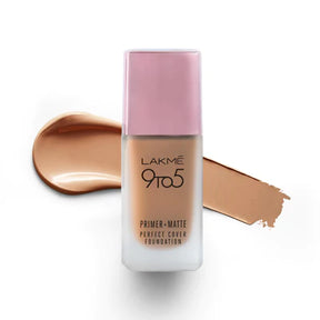 LAKMÉ 9 TO 5 PRIMER + MATTE PERFECT COVER FOUNDATION