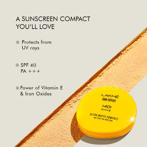 LAKMĒ SUN EXPERT ULTRA MATTE SPF 40 PA+++ COMPACT