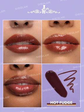 SHEGLAM WILLY WONKA COCOA KISS LIP DUO-COOKIES N' MILK