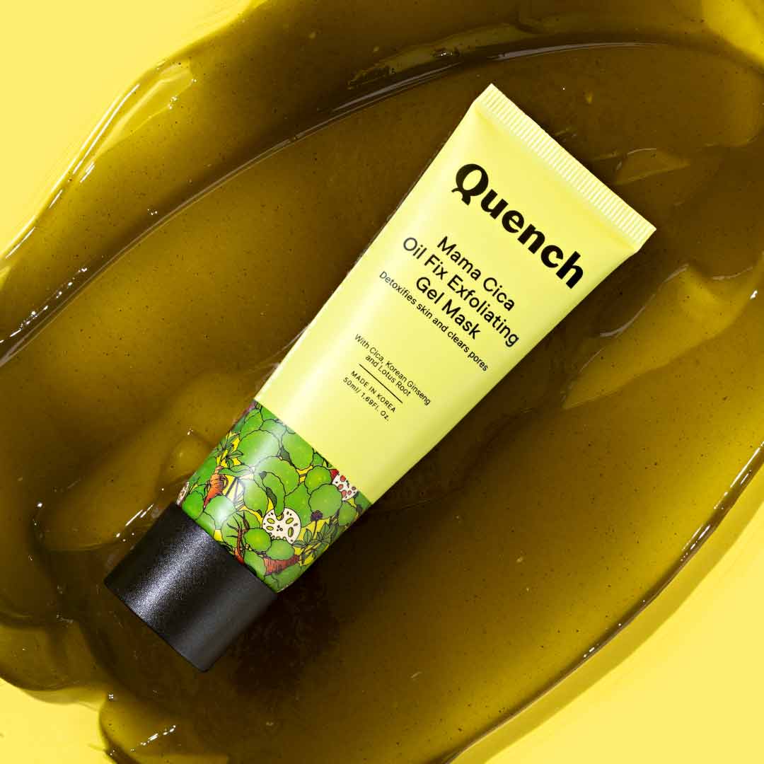 Quench Mama Cica Oil Fix Exfoliating Gel Mask - 50 ML