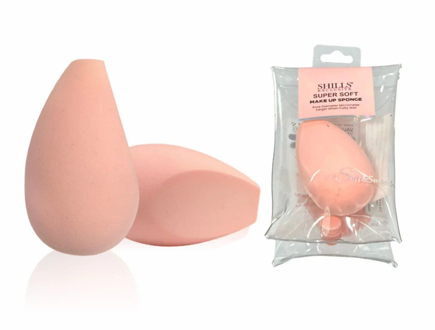 Shills Professional Soft Makeup Sponge – Flat Ended