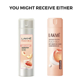 LAKMĒ PEACH MILK MOISTURIZER BODY LOTION