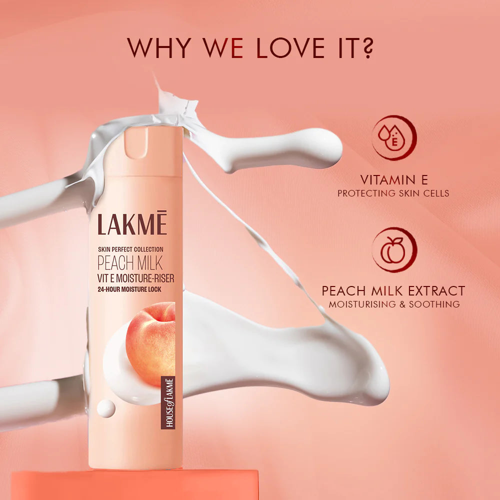 LAKMĒ PEACH MILK MOISTURIZER BODY LOTION