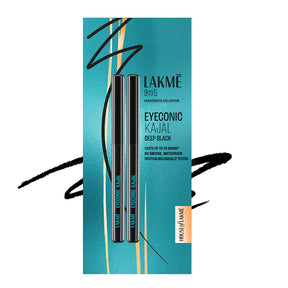 LAKMĒ EYECONIC KAJAL TWIN PACK