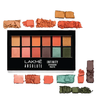 LAKMÉ ABSOLUTE INFINITY EYE SHADOW PALETTE - CORAL SUNSET