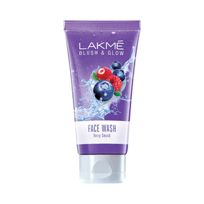 LAKMĒ BLUSH & GLOW BERRY SMASH GEL FACE WASH WITH BERRIES EXTRACTS