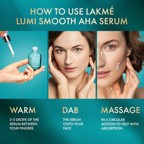 LAKMÉ LUMI-SMOOTH AHA SERUM