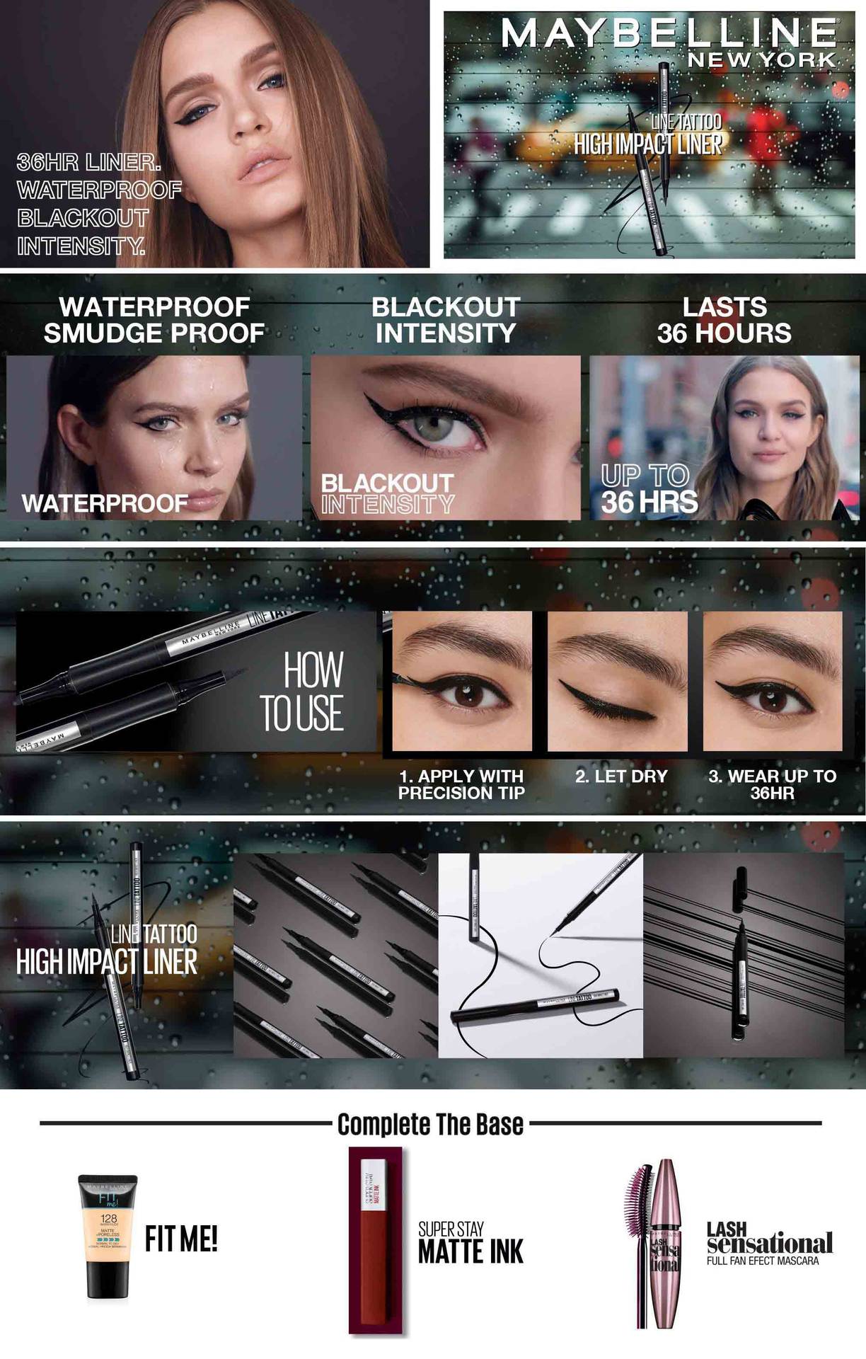 MAYBELLINE LINE TATTOO HIGH IMPACT LINER