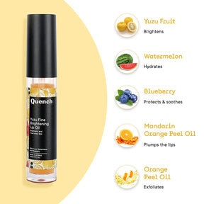 Quench Yuzu Fine Brightening Lip Oil - 5 ML