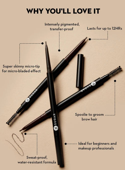 Sugar Arch Arrival Micro Brow Pencil