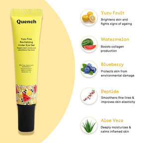 Quench Yuzu Fine Revitalizing Under Eye Gel - 15 ML