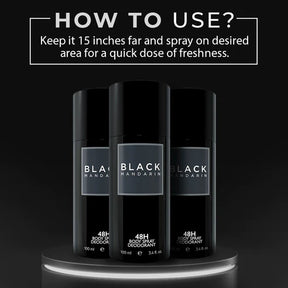 COLORBAR BLACK - MANDARIN DEO FOR MEN