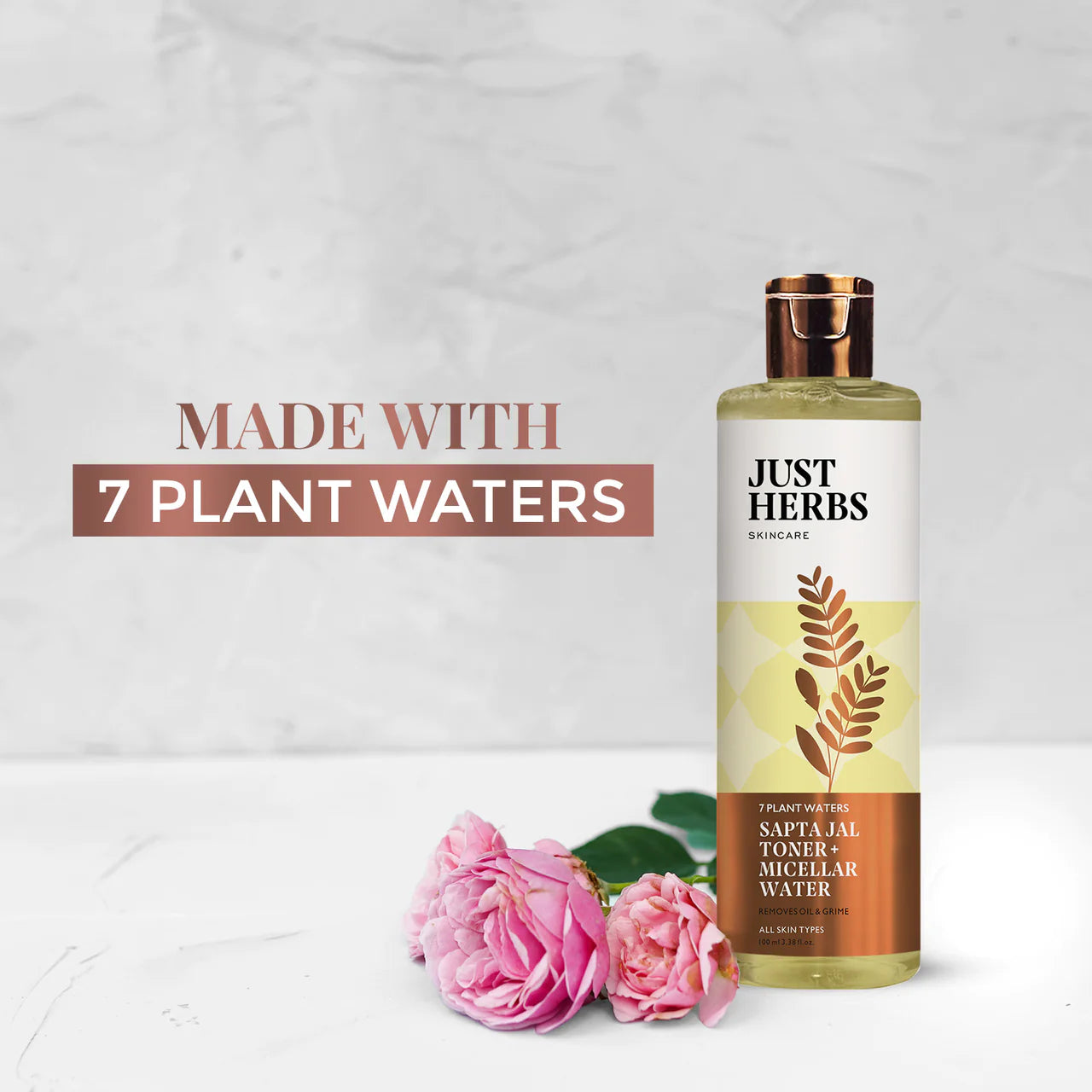 Just Herbs Sapta Jal Toner Micellar Water: 7 Plant Waters