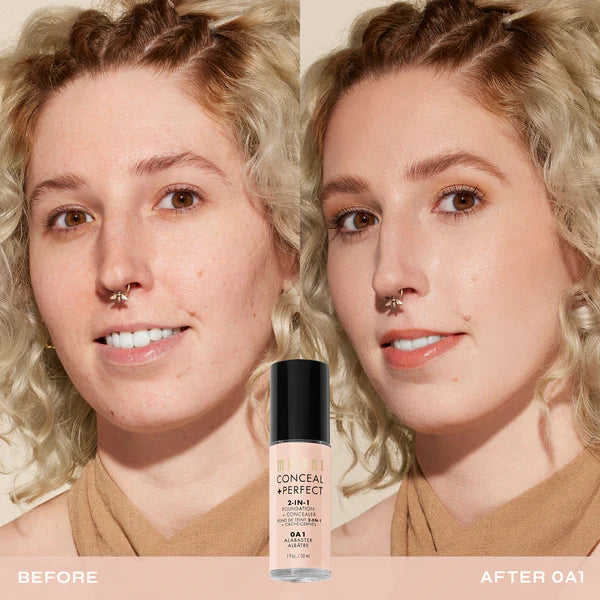 Milani CONCEAL + PERFECT 2-IN-1 FOUNDATION AND CONCEALER