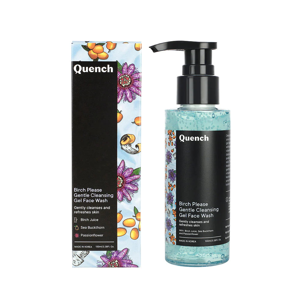 Quench Birch Please Gentle Cleansing Gel Face Wash - 100 ML