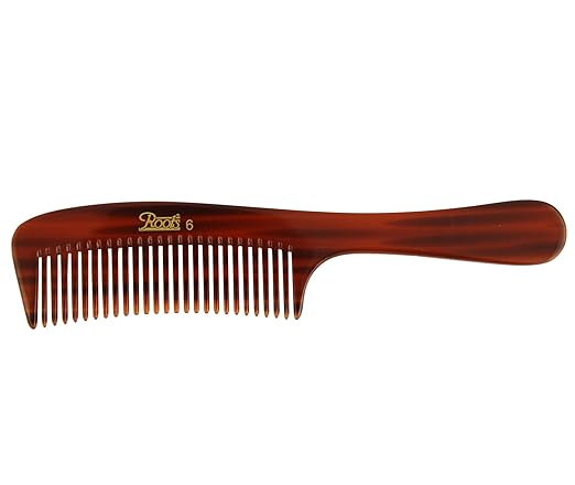 Roots - Classic - Wide Teeth Combs - For Men & Women - 6