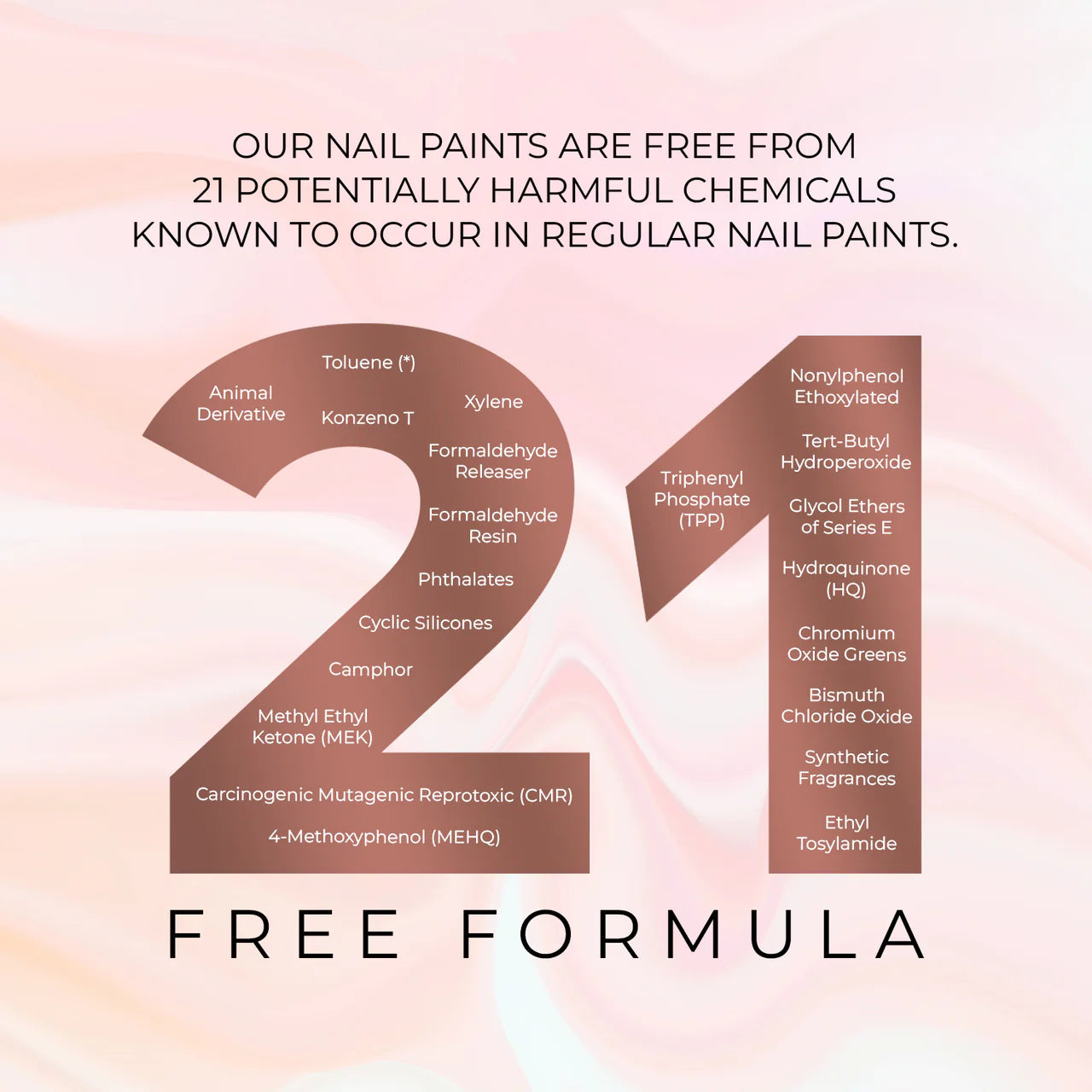 Just Herbs  Nail Paints | 21-Free Formula