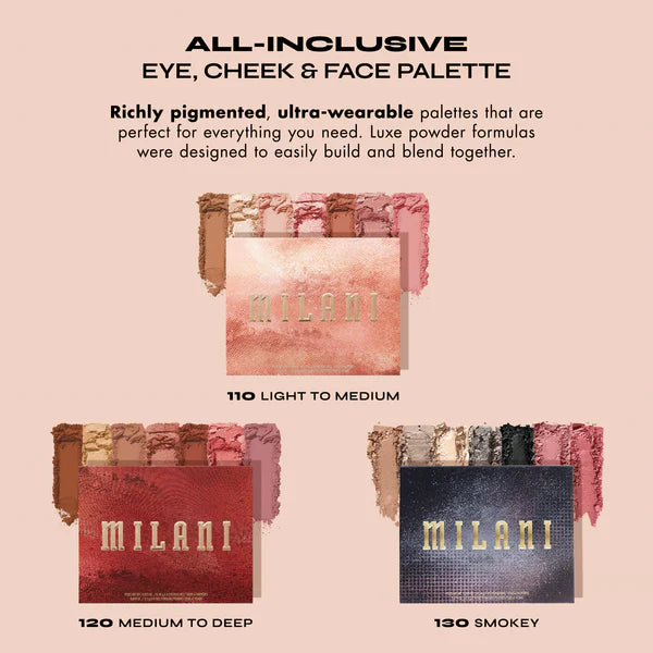 Milani ALL-INCLUSIVE EYE, CHEEK & FACE PALETTE