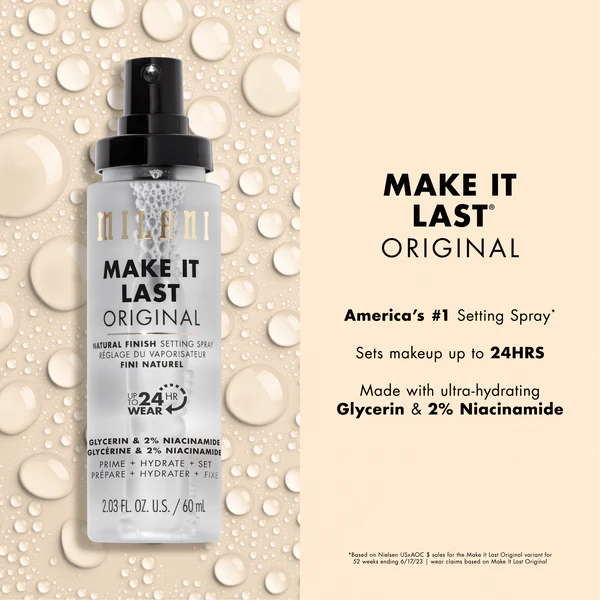 MILANI MAKE IT LAST ORIGINAL - NATURAL FINISH SETTING SPRAY