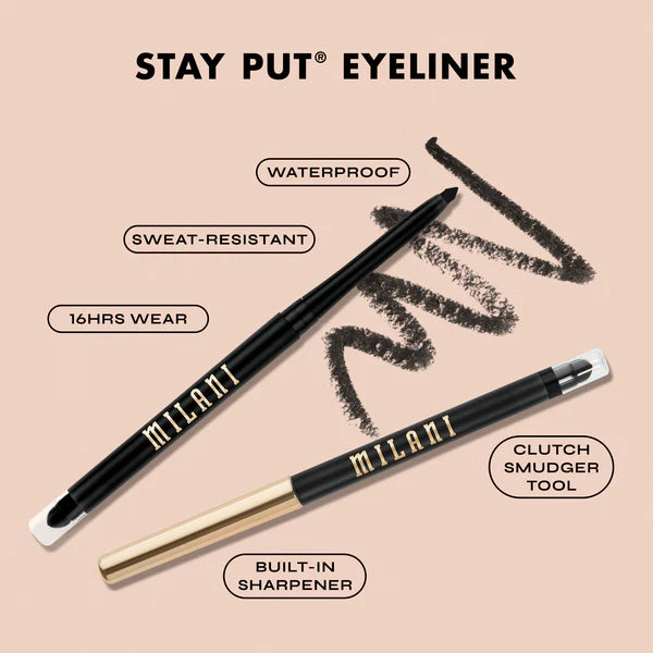 Milani STAY PUT® EYELINER