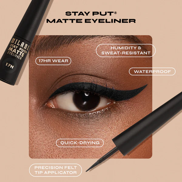 Milani STAY PUT® MATTE EYELINER