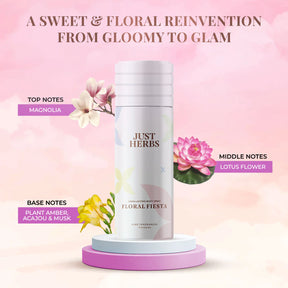 Just Herbs Long Lasting Floral Fiesta Deodorant Body Spray For Women
