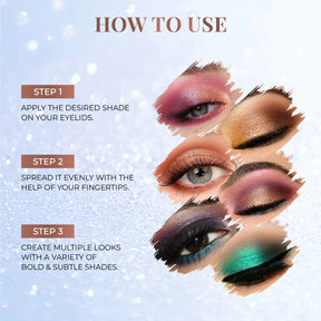 Just Herbs 8 in 1 Eyeshadow Lidsticks (Available in 2 Variants)