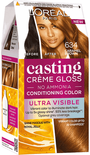 L'Oreal Paris Casting Crème Gloss Ultra Visible Light Golden Brown