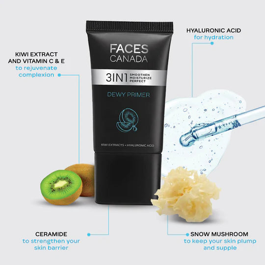 Facescanada Dewy Primer Instant Smooth, Dewy Perfection