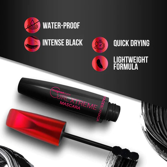 Faces canada Magneteyes Curl Xtreme Mascara Intense Black Magic for Xtreme Curl