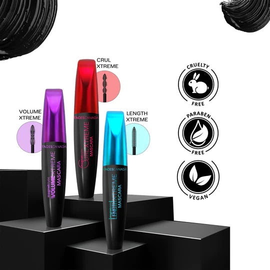 Faces canada Magneteyes Curl Xtreme Mascara Intense Black Magic for Xtreme Curl