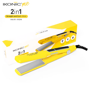 IKONIC ME 2 IN 1 STRAIGHT N CURL WIDE