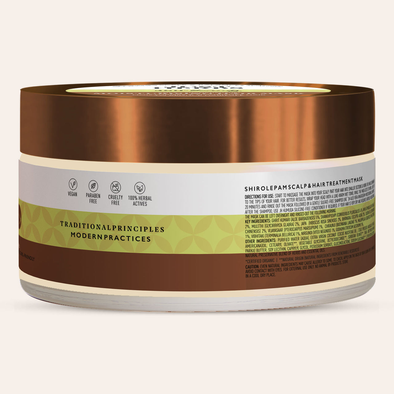 JUST HERBS Moisturising Hair Mask with Amla and Shankhpushpi