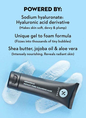 Sugar Aquaholic Instant Pore Cleansing Mask