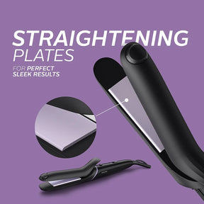 Philips Multi Styler | Straighten, Curl or Crimp with a Single Tool | Quick Click Release Technology | BHH816/00