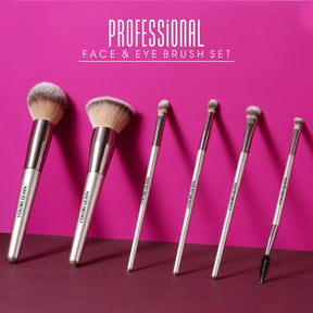 Colors Queen Professional Face & Eye Brush Set