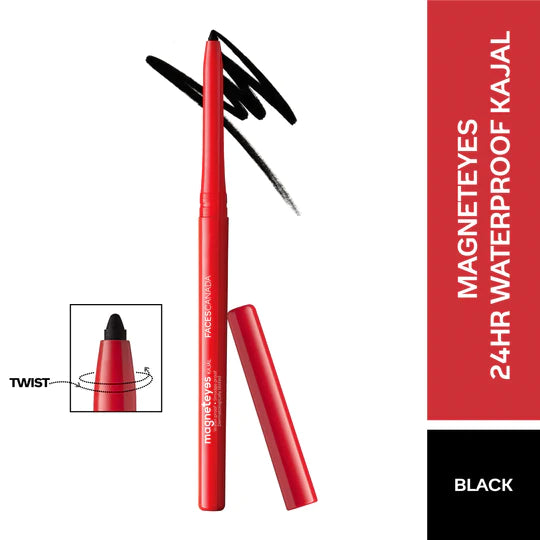 Facescanada Magneteyes Kajal 24-hour waterproof Intense Kajal